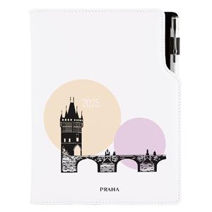 Diary DESIGN daily A5 2025 CZ - Prague