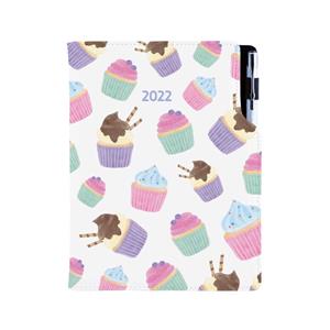 Diary DESIGN daily B6 2022 PL - Cupcake