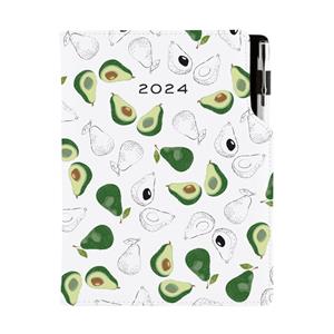 Diary DESIGN daily B6 2024 - Avocado