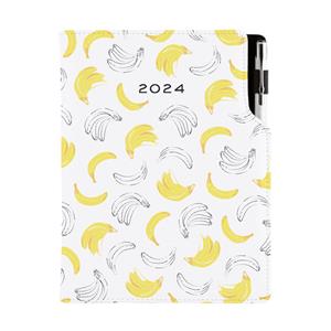 Diary DESIGN daily B6 2024 - Banana