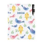 Diary DESIGN daily B6 2024 - Birds