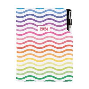 Diary DESIGN daily B6 2024 - Colors