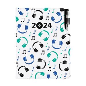 Diary DESIGN daily B6 2024 - Music