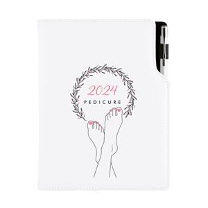 Diary DESIGN daily B6 2024 - Pedicure