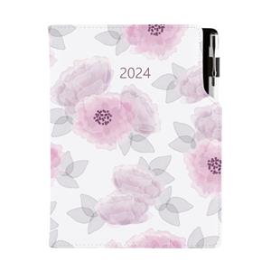 Diary DESIGN daily B6 2024 - Peony