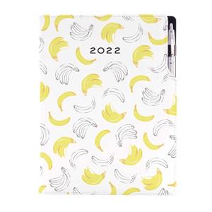 Diary DESIGN weekly A4 2022 - Banana