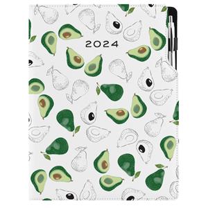 Diary DESIGN weekly A4 2024 - Avocado