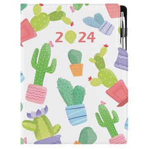 Diary DESIGN weekly A4 2024 PL - Cactus