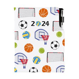 Diary DESIGN weekly A5 2024 PL - Sport