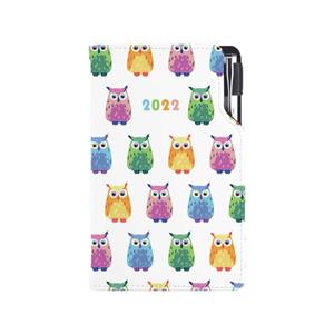 Diary DESIGN weekly pocket 2022 CZ - Owl