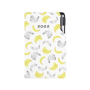 Diary DESIGN weekly pocket 2022 SK - Banana