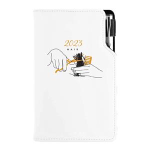 Diary DESIGN weekly pocket 2023 SK - Hair