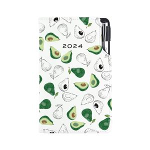 Diary DESIGN weekly pocket 2024 CZ - Avocado