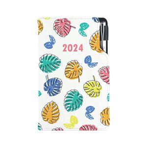 Diary DESIGN weekly pocket 2024 CZ - Leaves