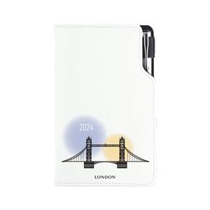 Diary DESIGN weekly pocket 2024 CZ - London