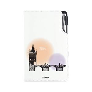 Diary DESIGN weekly pocket 2024 CZ - Prague