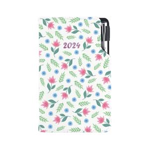 Diary DESIGN weekly pocket 2024 CZ - Spring flowers