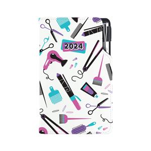 Diary DESIGN weekly pocket 2024 PL - Hairdresser