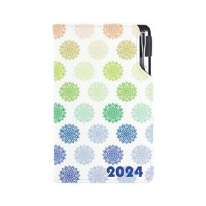 Diary DESIGN weekly pocket 2024 PL - Mandala color