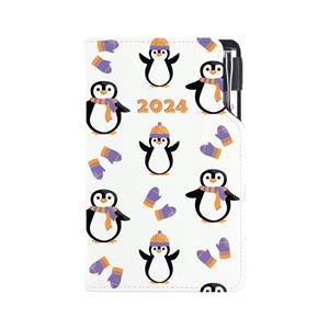 Diary DESIGN weekly pocket 2024 PL - Penguin