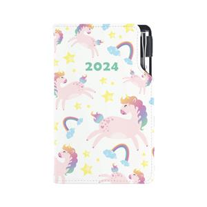 Diary DESIGN weekly pocket 2024 PL - Unicorn