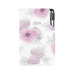 Diary DESIGN weekly pocket 2024 SK - Peony