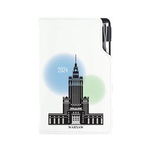 Diary DESIGN weekly pocket 2024 SK - Warsaw