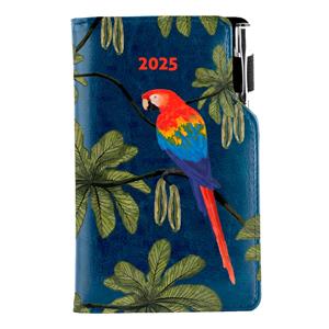 Diary DESIGN weekly pocket 2025 CZ - blue - parrot