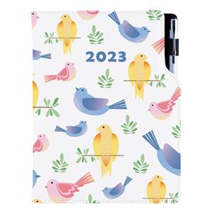 Diary DESIGN weekly special A5 2023 - Birds