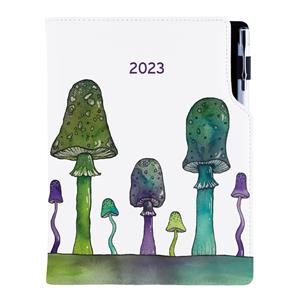 Diary DESIGN weekly special A5 2023 - Mushrooms