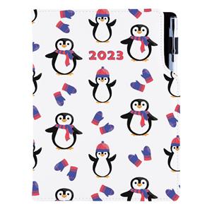 Diary DESIGN weekly special A5 2023 - Penguin