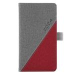 Diary DIEGO weekly pocket 2024 Czech - grey/red