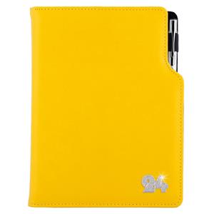 Diary GEP CRYSTAL weekly A5 2024 Czech - yellow