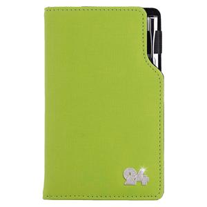 Diary GEP CRYSTAL weekly kapesní 2024 Czech - light green