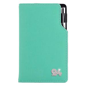 Diary GEP CRYSTAL weekly kapesní 2024 Polish - mint