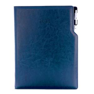 Diary GEP with ballpoint weekly A4 2023 - dark blue