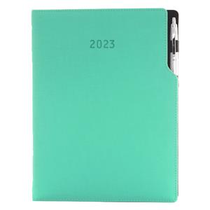 Diary GEP with ballpoint weekly A4 2023 - mint