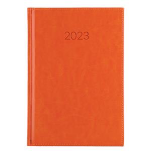 Diary LIBRA weekly A5 2023 Czech - orange