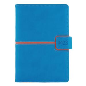 Diary MAGNETIC daily A5 2023 Slovak - blue/orange