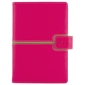 Diary MAGNETIC daily B6 2024 - pink/green