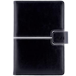 Diary MAGNETIC daily B6 2024 Polish - black/white