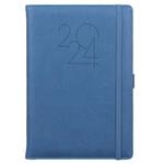 Diary POLY daily A5 2024 Polish - dark blue