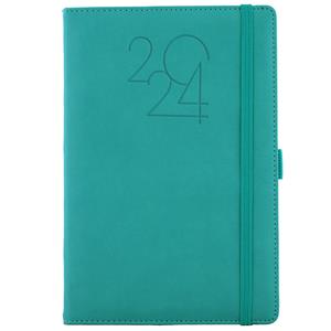 Diary POLY weekly A5 2024 Czech - kerosene