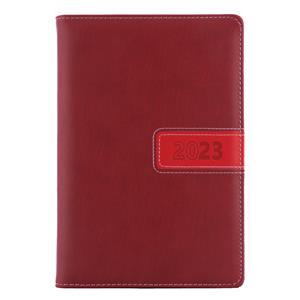 Diary RIGA daily A5 2023 Slovak - red