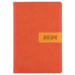 Diary RIGA daily A5 2024 Polish - orange