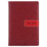 Diary RIGA daily A5 2024 Polish - red