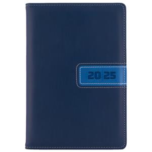 Diary RIGA daily A5 2025 Czech - dark blue