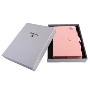 Diary SPLIT CRYSTAL daily A5 2023 Czech - light pink