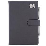 Diary SPLIT CRYSTAL daily A5 2024 Czech - grey