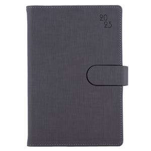 Diary SPLIT daily A5 2023 Slovak - grey